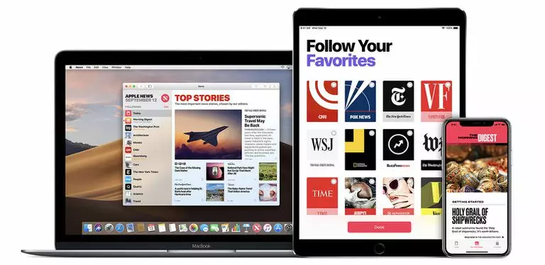 Apple News+ распространяется по подписке в 9,99 долларов