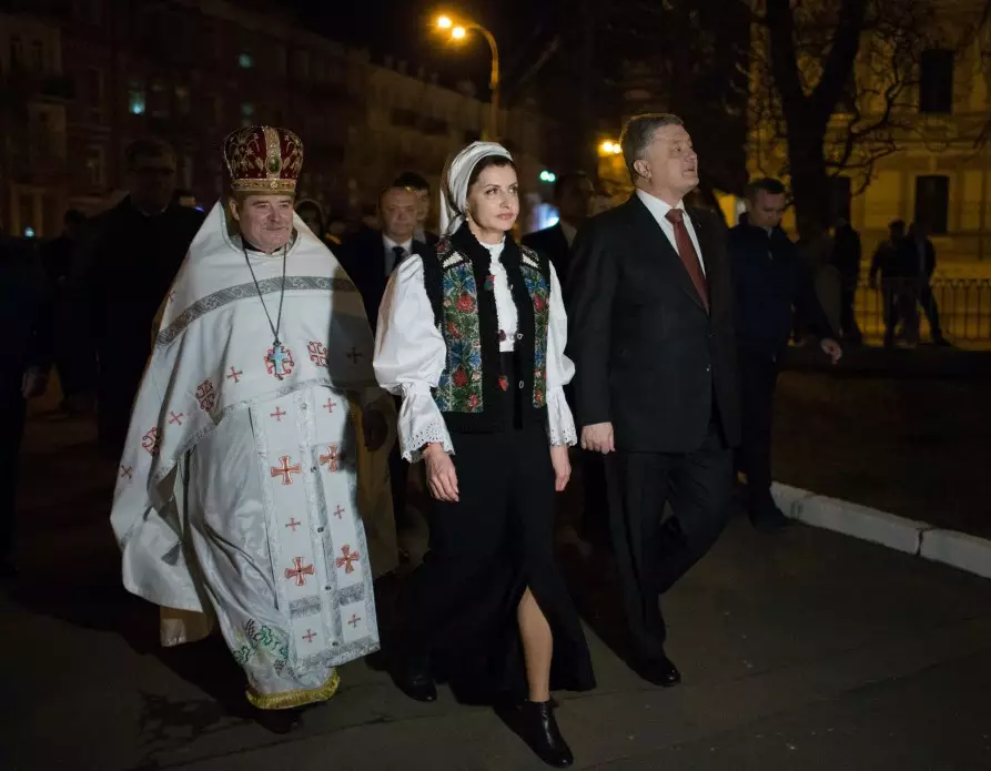Первая леди Украины Марина Порошенко