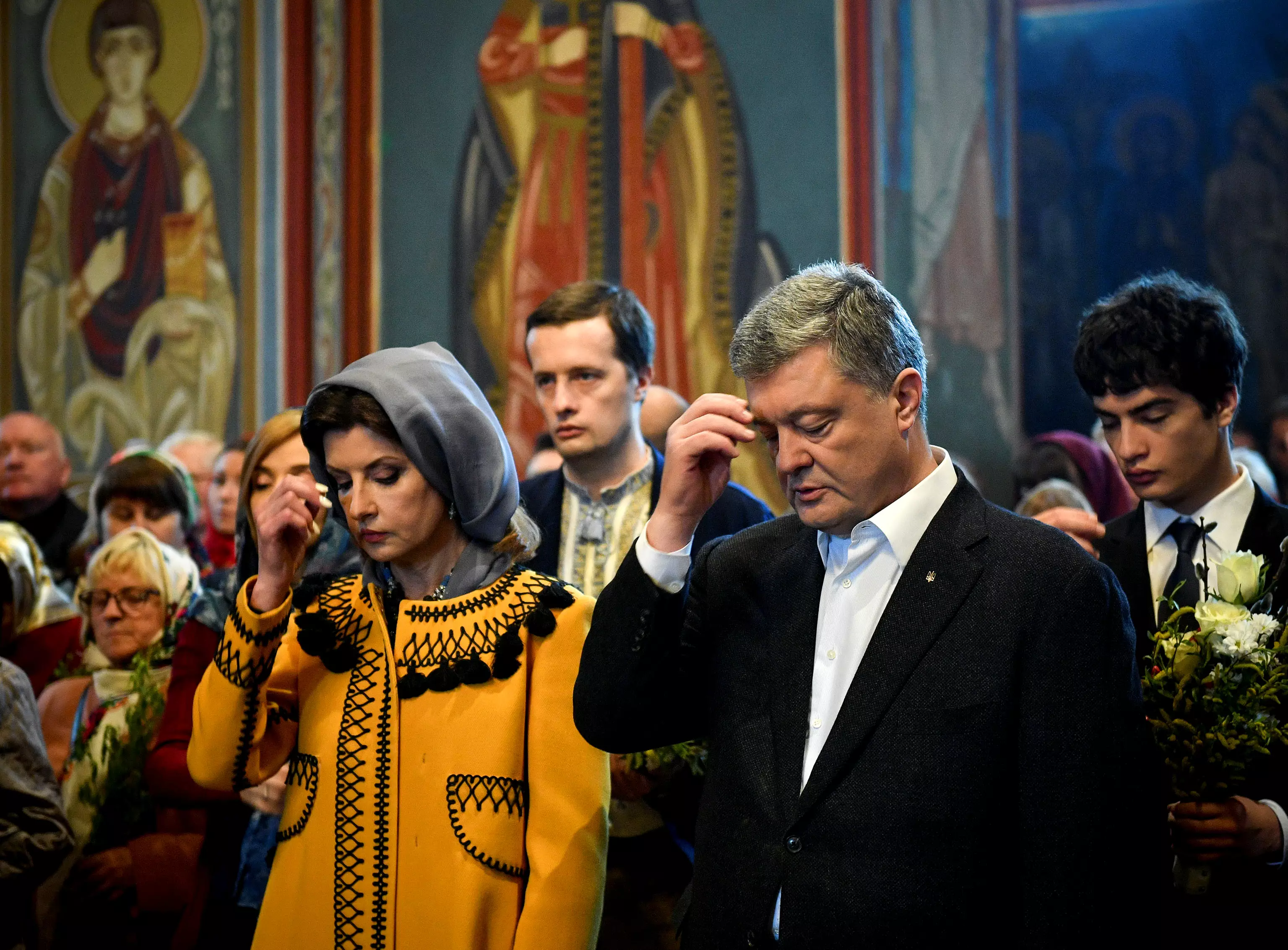 Марина и Петр Порошенко. Фото: REUTERS/Mykola Lazarenko