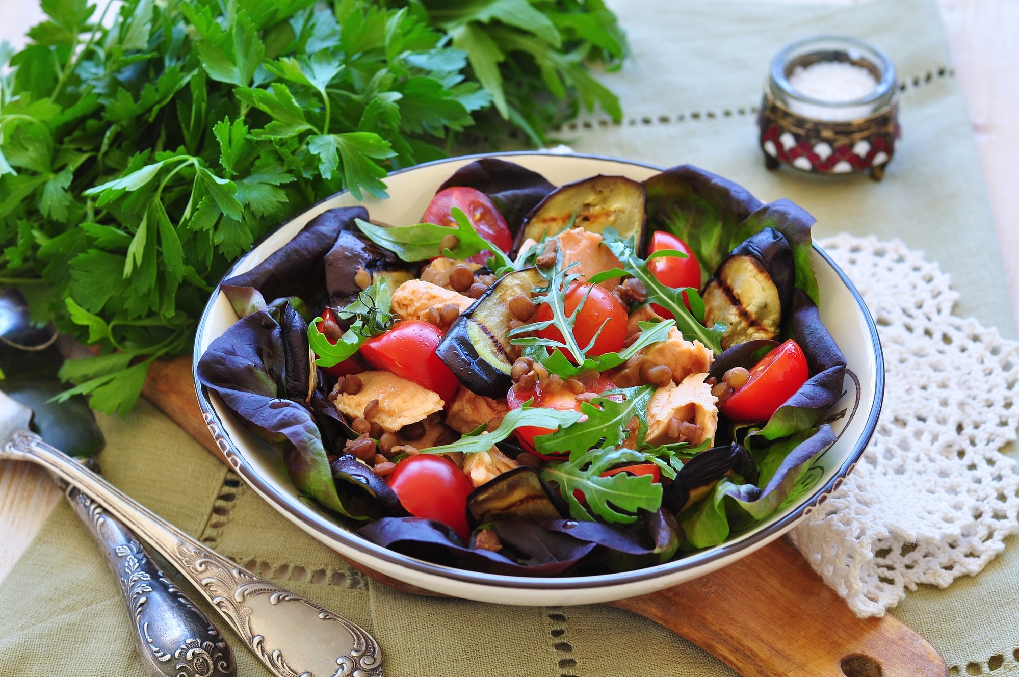 Армянский салат из печеных овощей: рецепт с фото