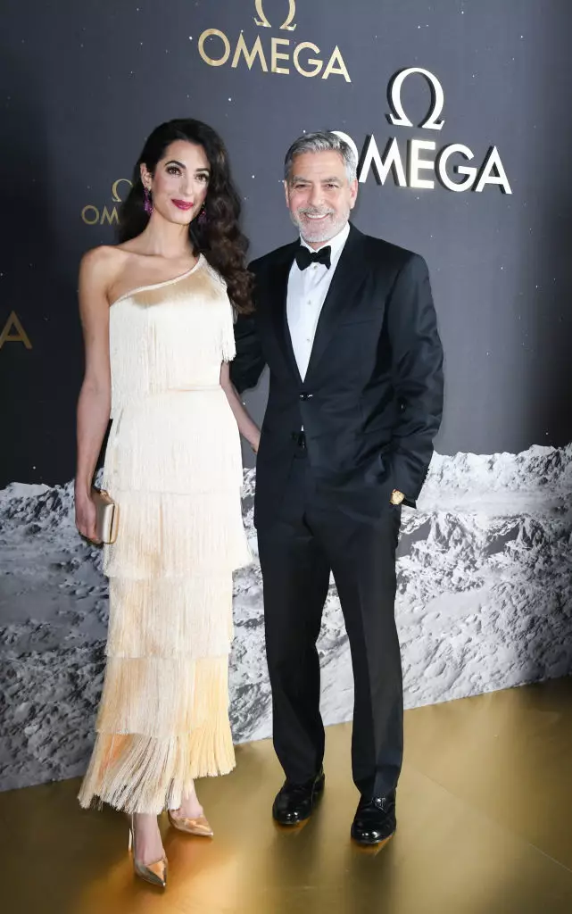 Амаль и Джордж Клуни на красной дорожке