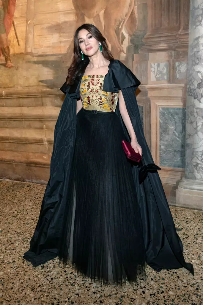 Моника Белуччи в вечернем платье Dior