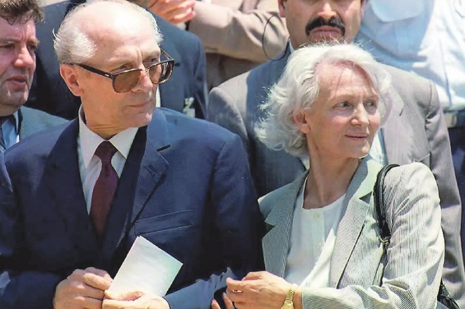 Еще при власти. Глава СЕПГ Эрих Хоннекер и его жена Маргот во времена существования ГДР