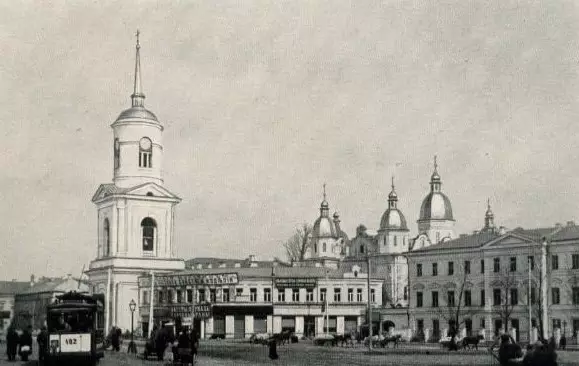 1901. Колокольня и собор Братского монастыря