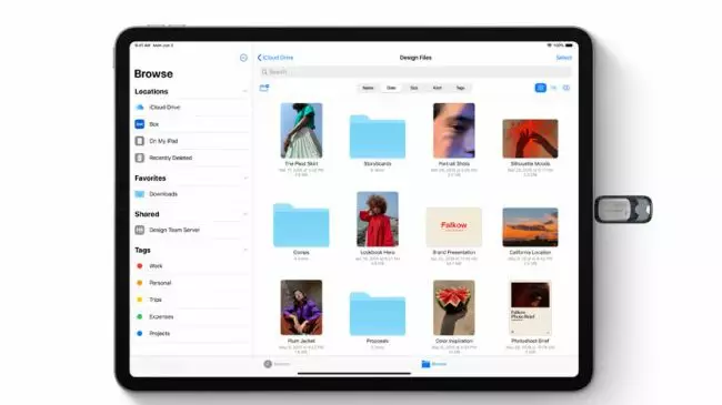 Apple iPad получит поддержку флешек
