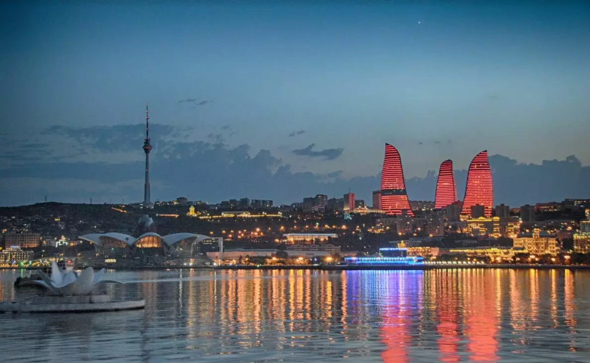 Пейзаж в Баку