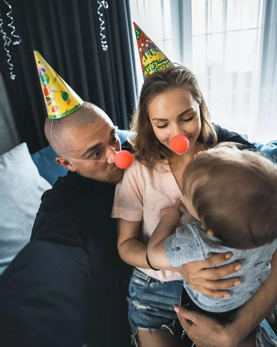 Алена Шоптенко с мужем отметили день рождения сына