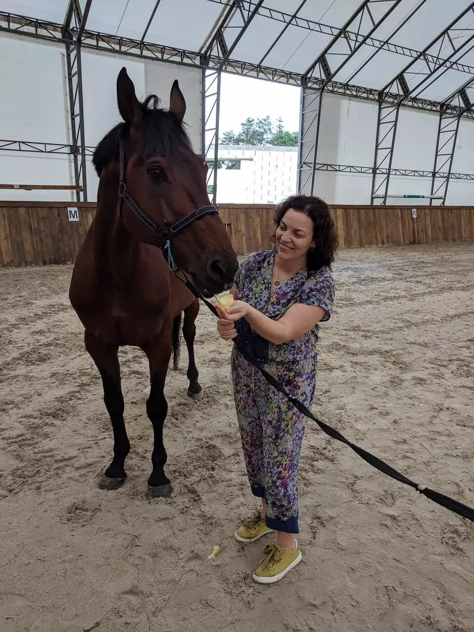 Наталья Холоденко купила лошадь