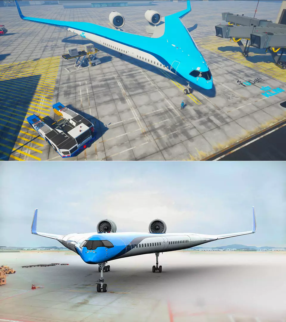 Проект Flying-V финансирует авиакомпания KLM