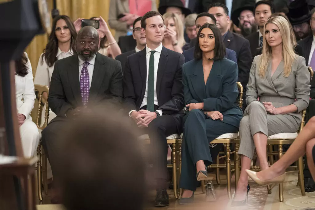 Ким Кардашьян выступила в Белом доме