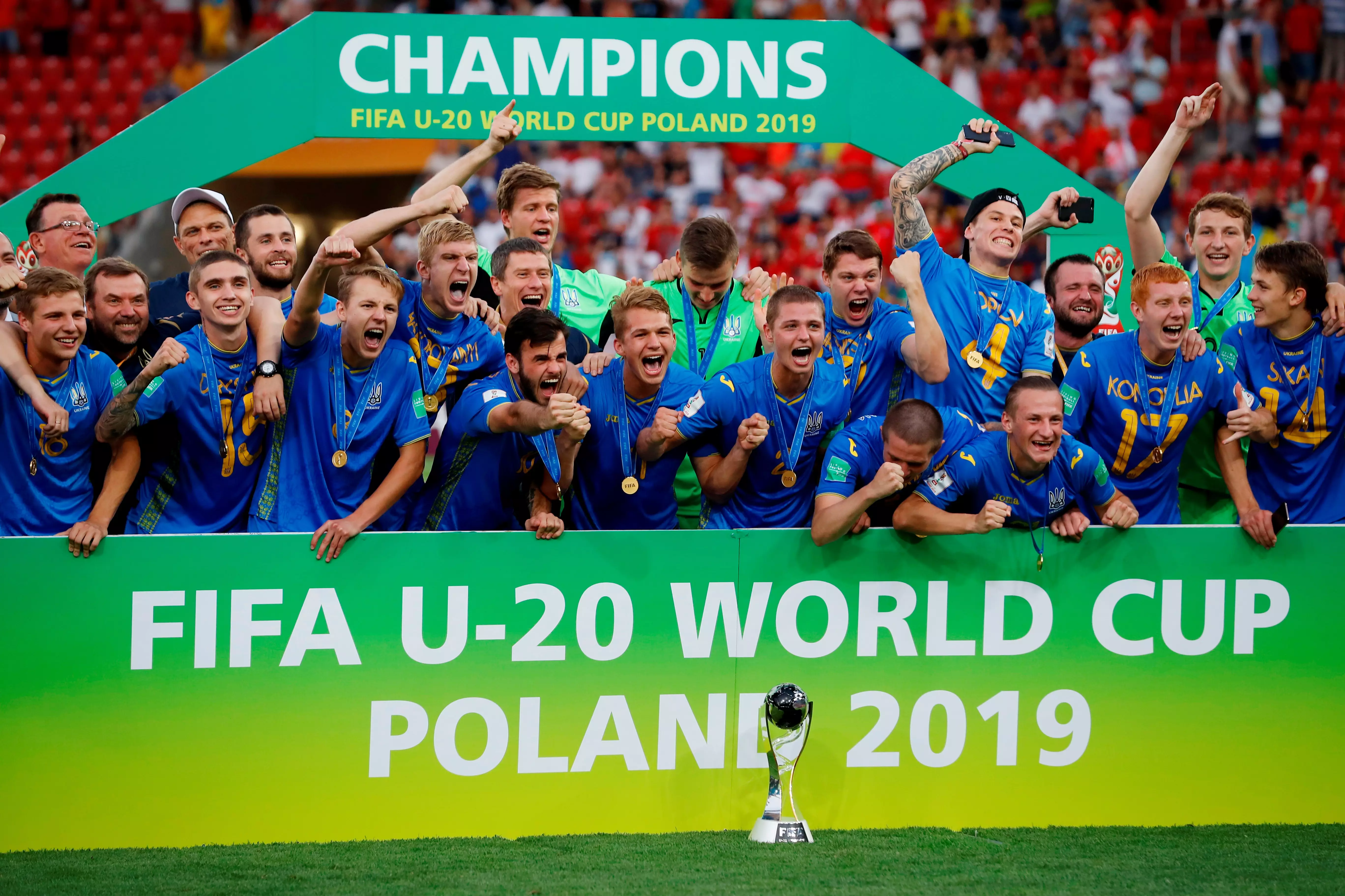 Украина – победитель чемпионата мира