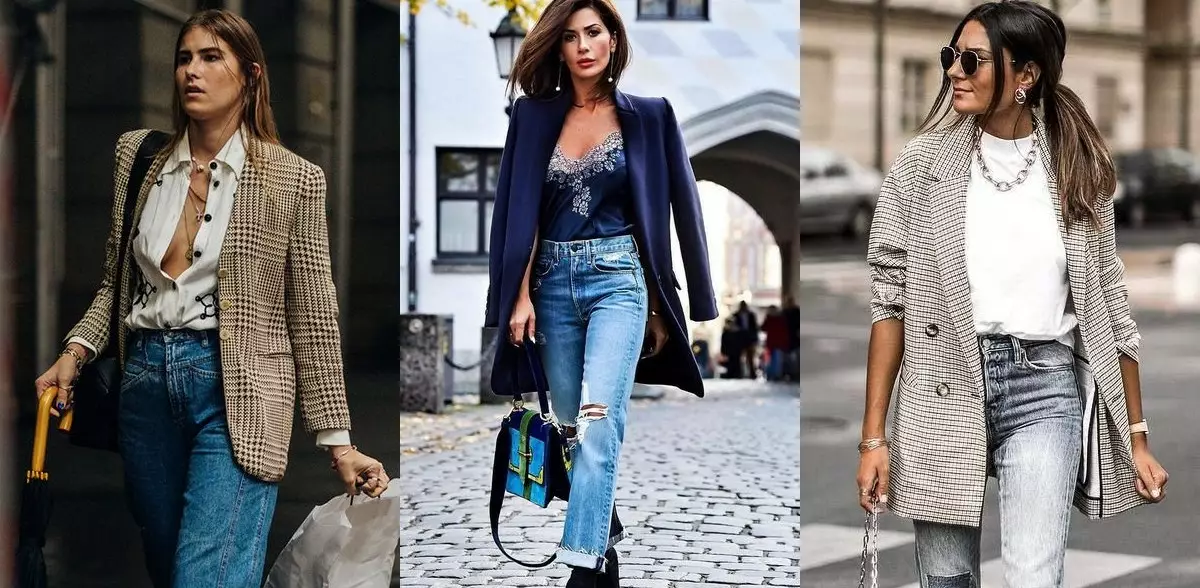С чем носить джинсы-бойфренды: идеи 2019