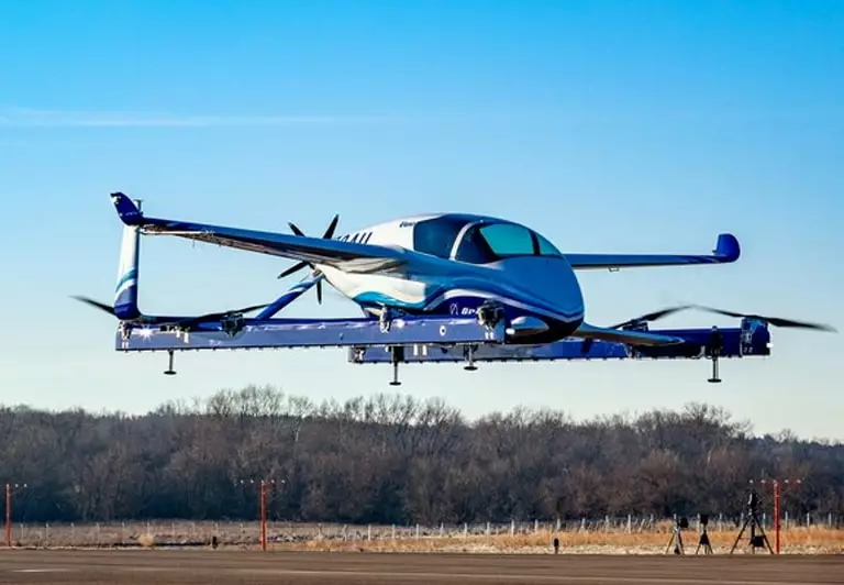 Boeing Passenger Air Vehicle (PAV) – прототип летательного аппарата с электродвигателями и возможностью вертикального взлета и посадки