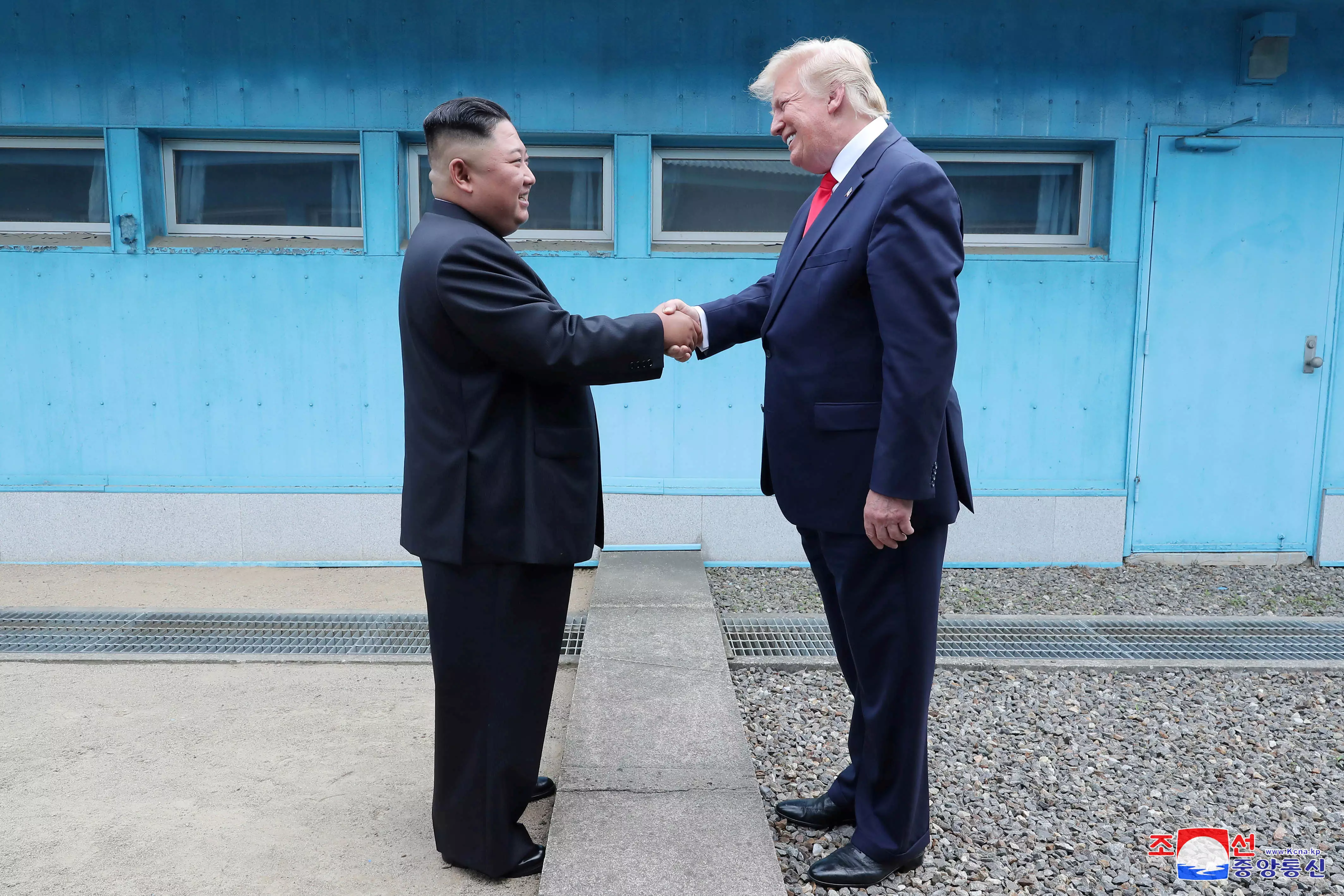 Ким Чен Ын и Дональд Трамп. Фото: KCNA via REUTERS