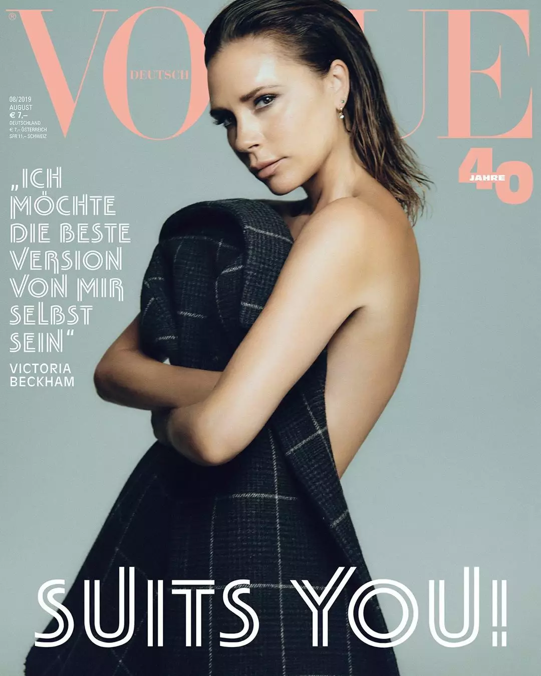 Вікторія Бекхем прикрасила обкладинку німецького Vogue