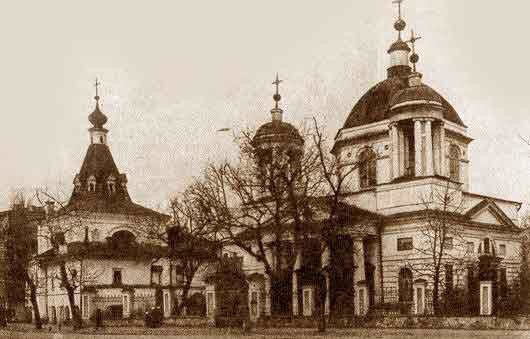 Церковь Николая Доброго. Здесь женился Михаил Булгаков