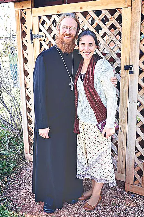 Захарий с женой-харьковчанкой. Фото: orthodoxpueblo.org