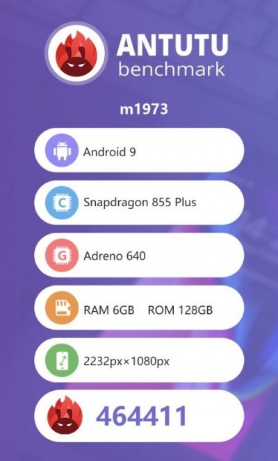 Ð ÐµÐ·ÑÐ»ÑÑÐ°Ñ ÑÐºÐ¾ÑÐ¾ÑÑÐ¸ Meizu 16s Pro Ð² AnTuTu