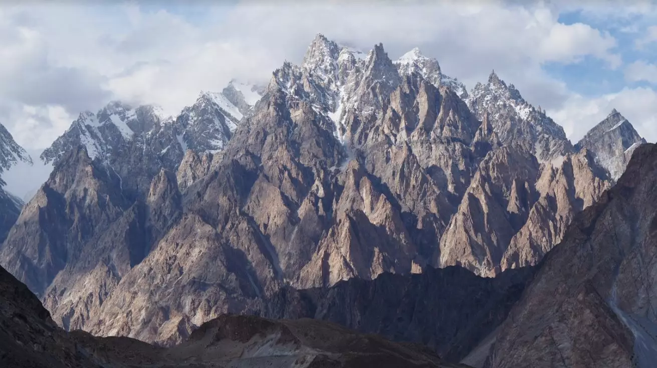 Пейзаж на границе Афганистана и Пакистана