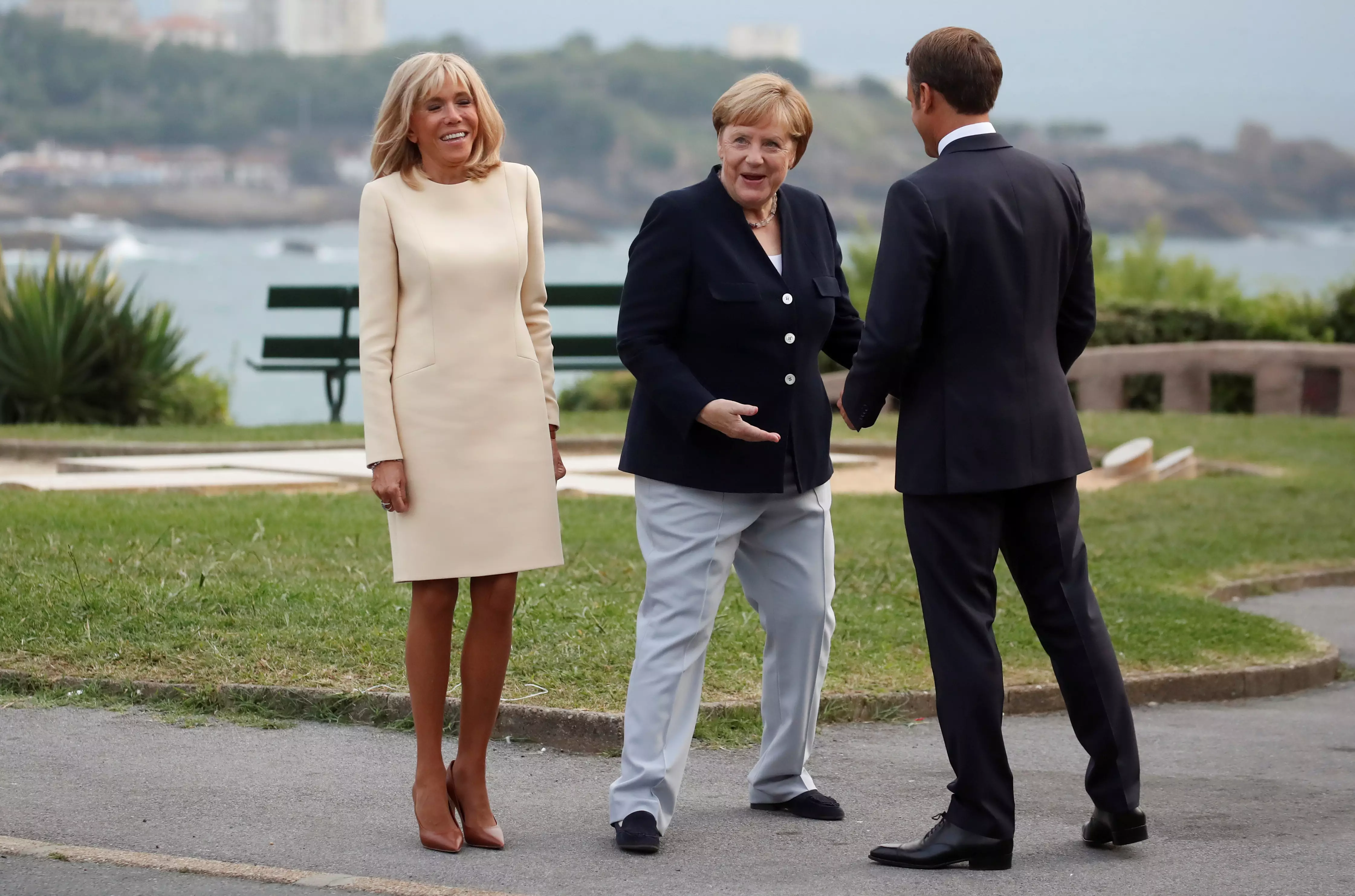 Саммит g7 Меркель