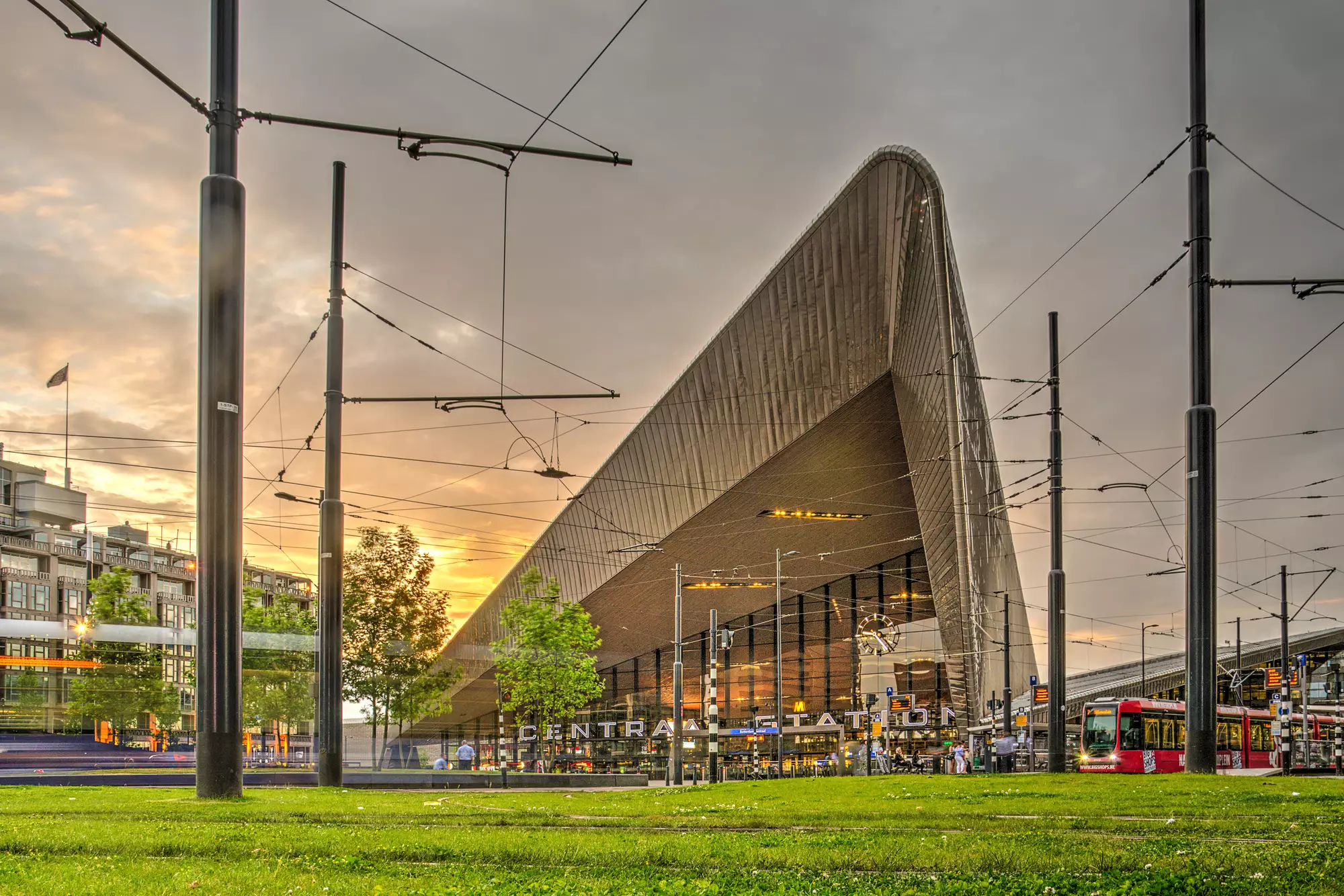 Вокзал в Роттердаме