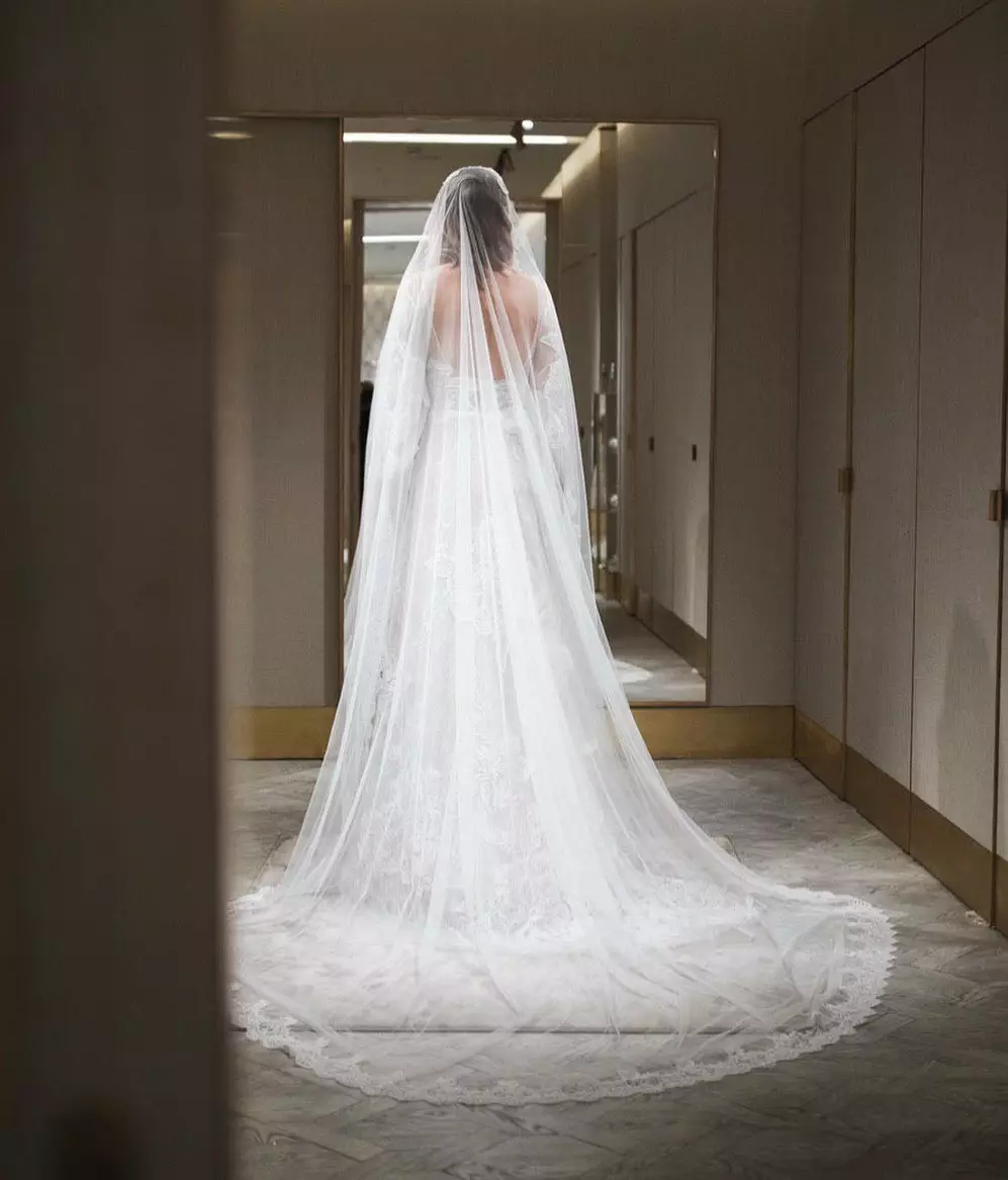 Ксенія Собчак у весільній сукні