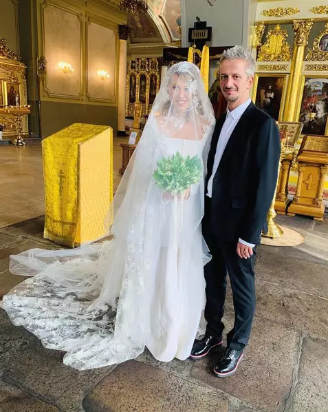Венчание Ксении Собчак и Константина Богомолова