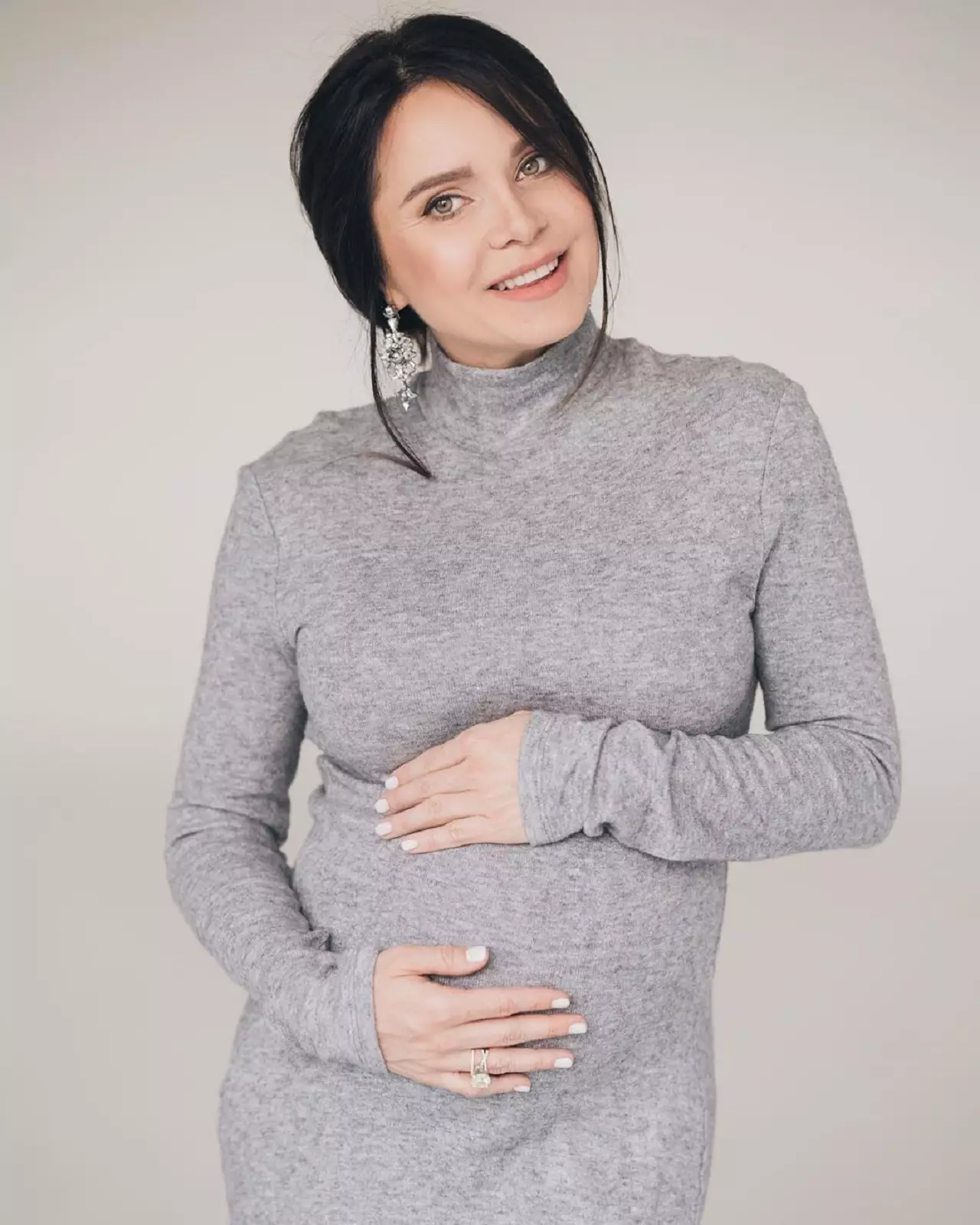 Лилия Подкопаева родила дочь