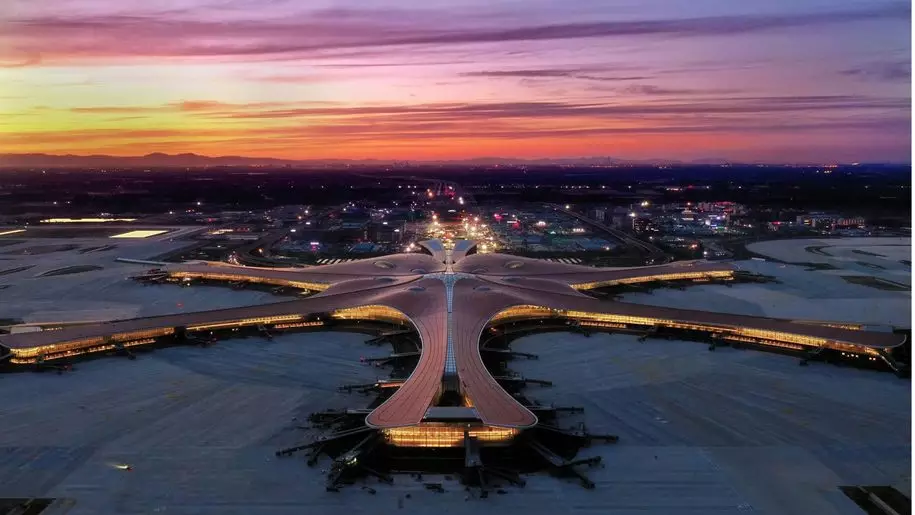 Самый большой аэропорт в Китае