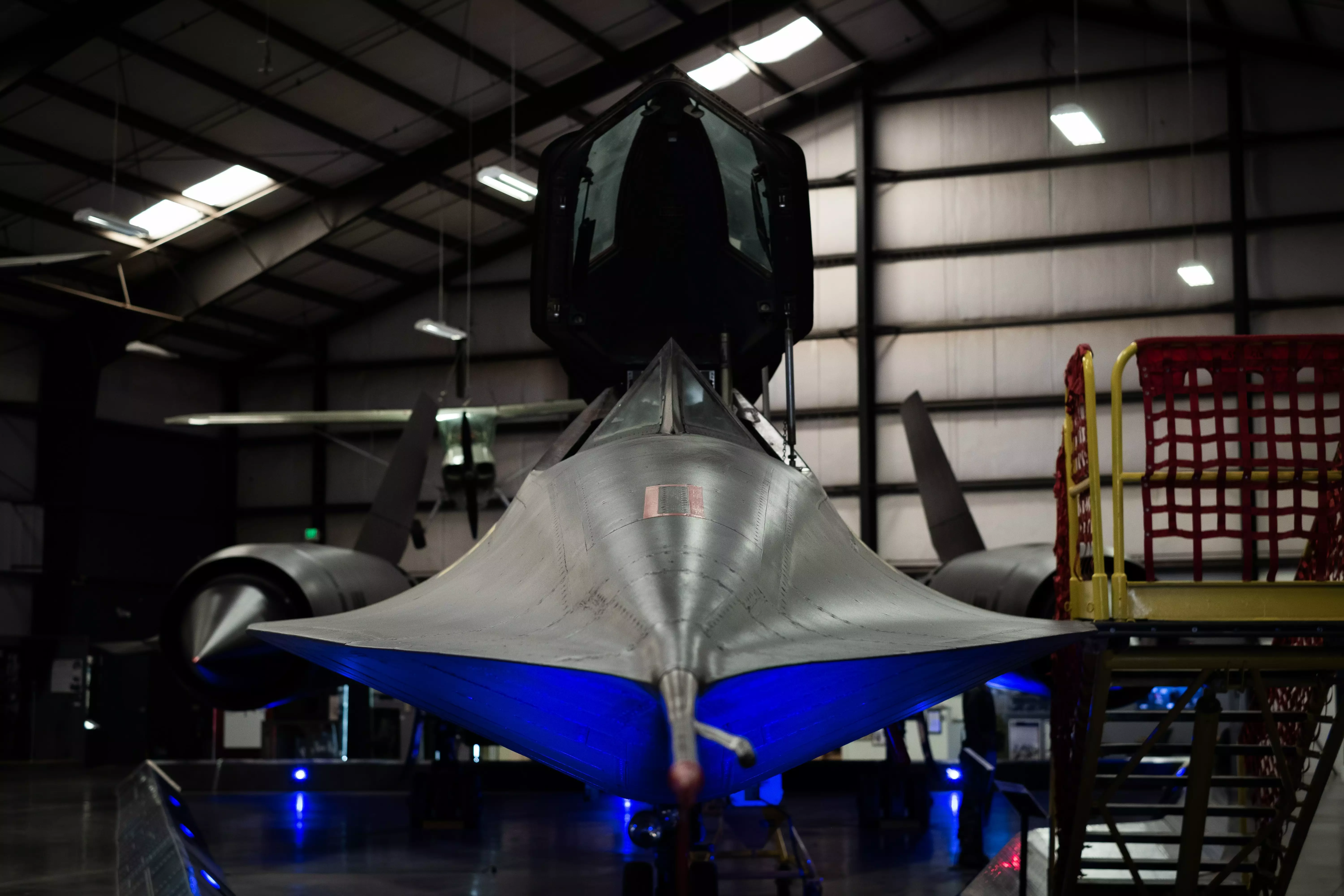 Один из секретных самолетов Зоны 51 – Lockheed SR-71 Black Bird