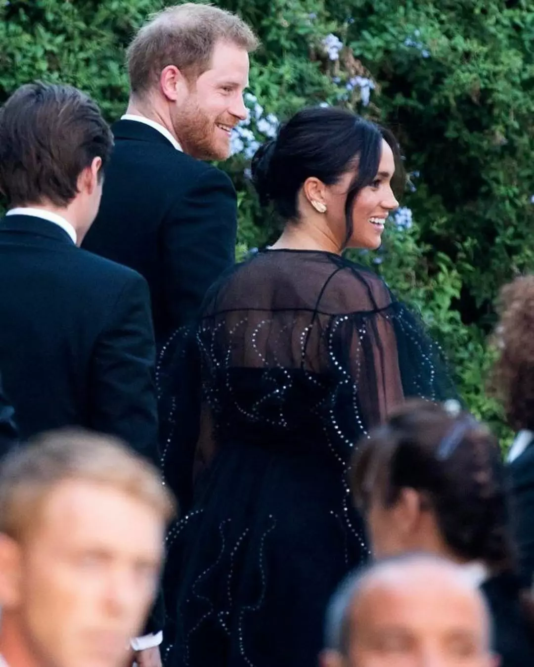 Меган Маркл і принц Гаррі на весіллі Михайла Нону