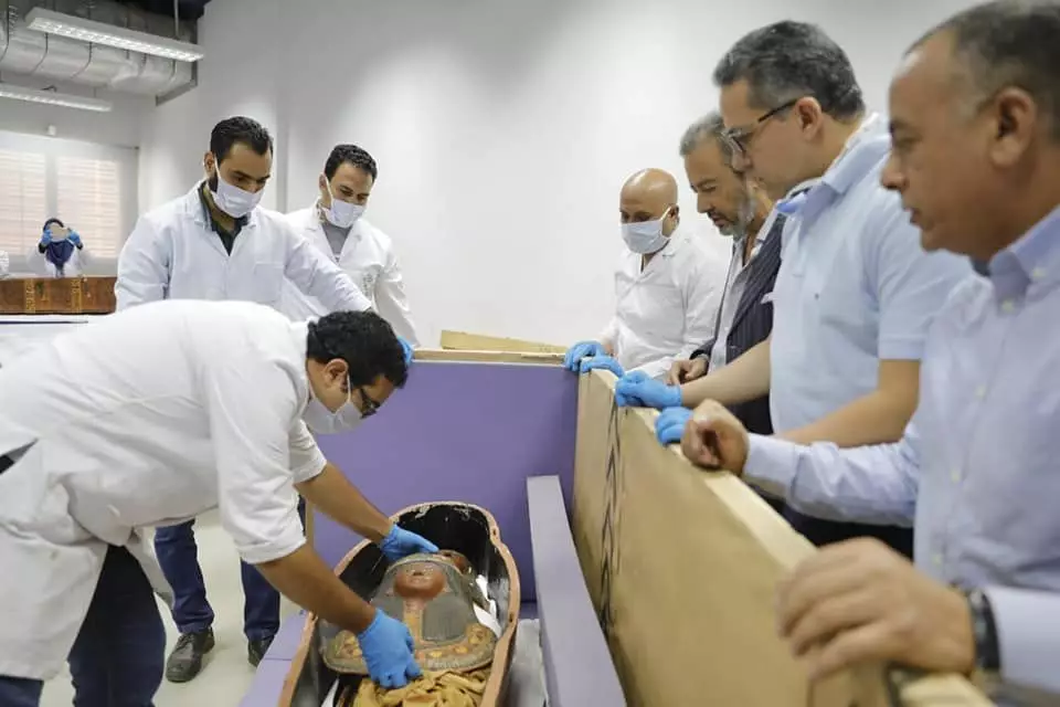 Саркофаги нашли в некрополе Дейр эль-Медина