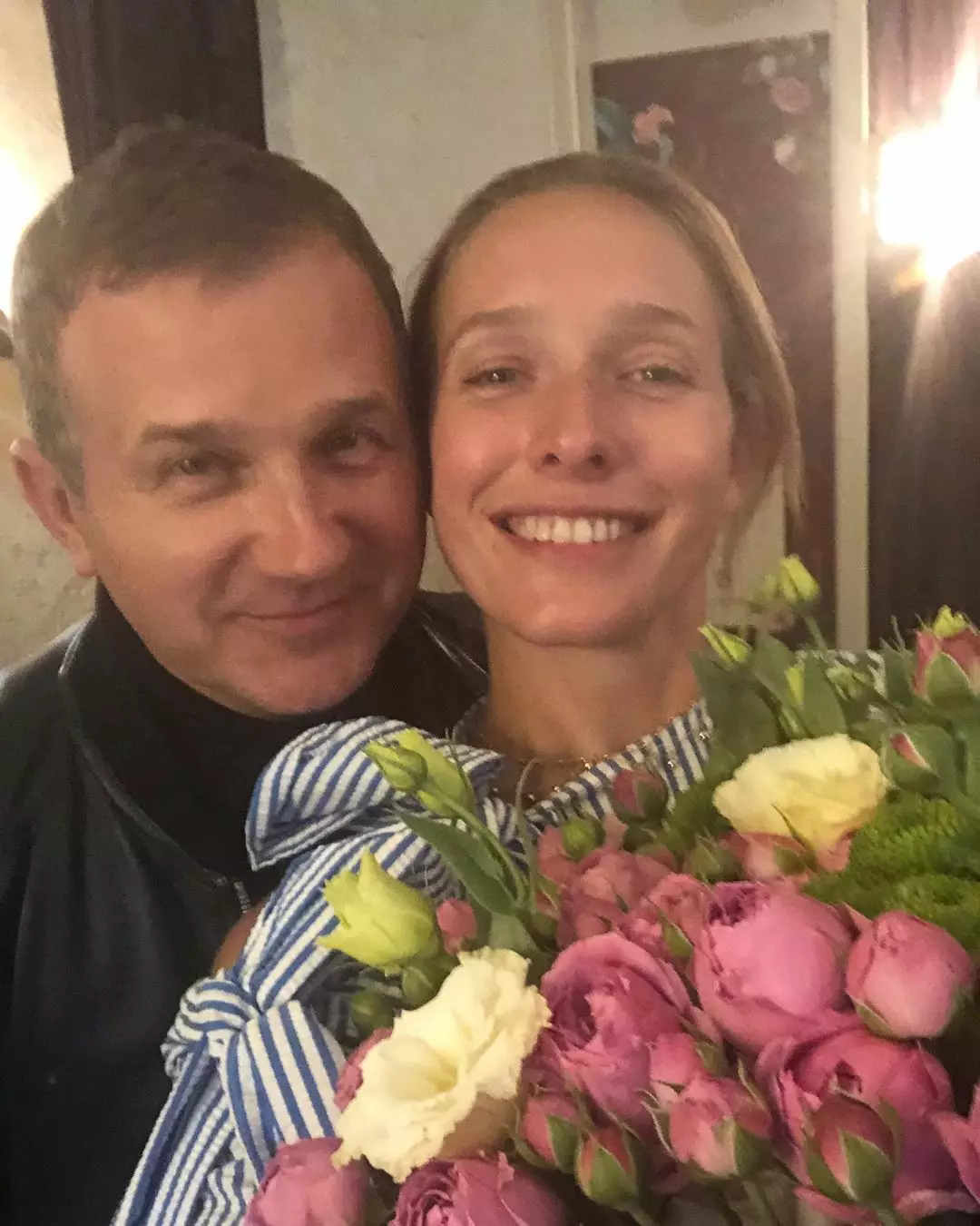 Катя Осадчая с мужем Юрием Горбуновым