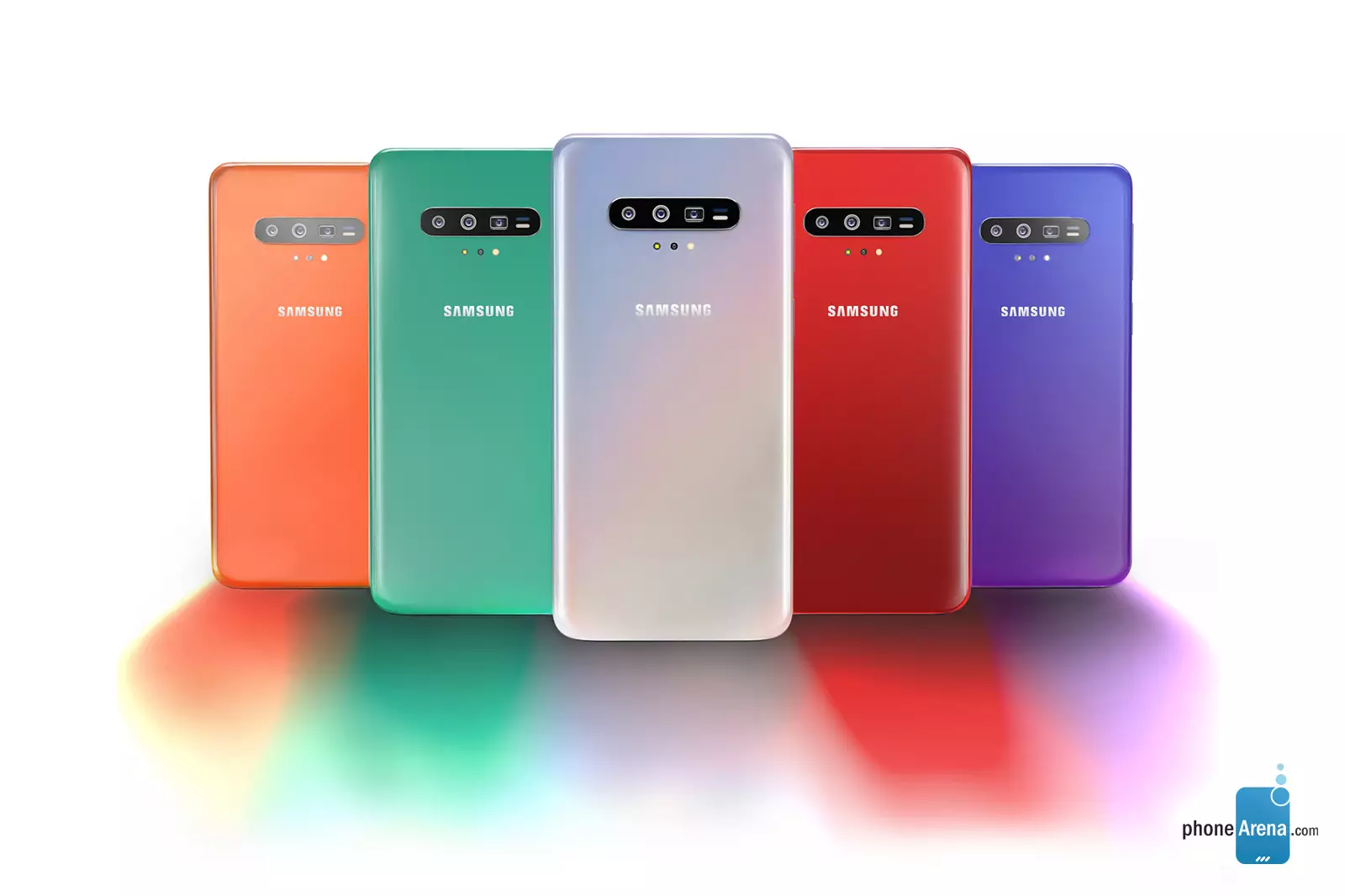 Цветные корпуса Galaxy S11