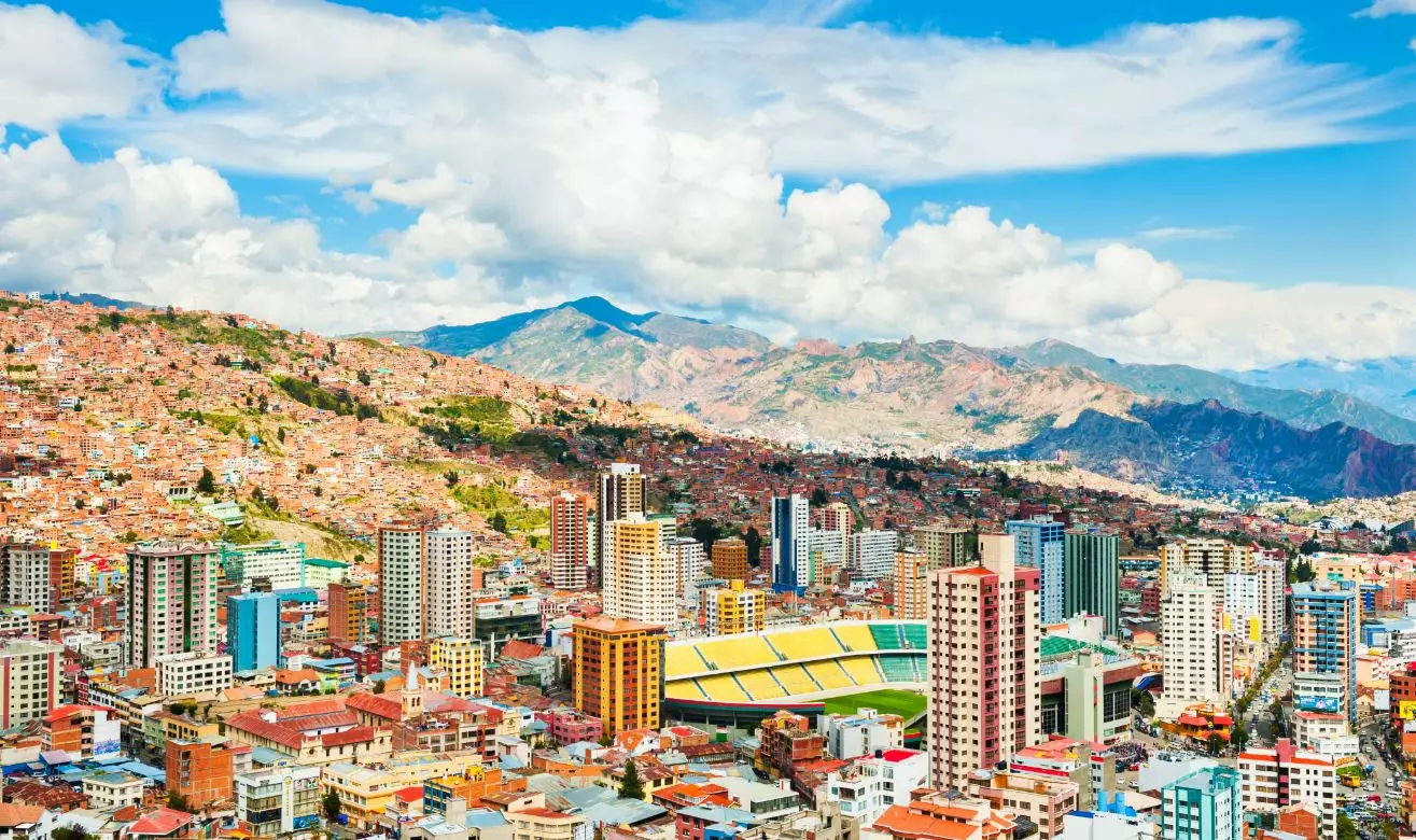Ла-Пас – місто в болівійських Андах