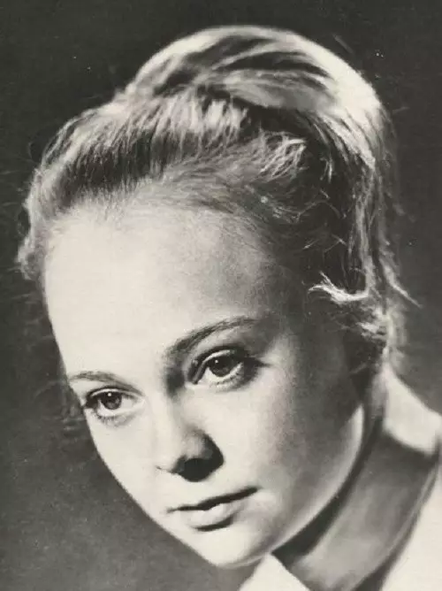 Советская актриса Наталья Белохвостикова в молодости