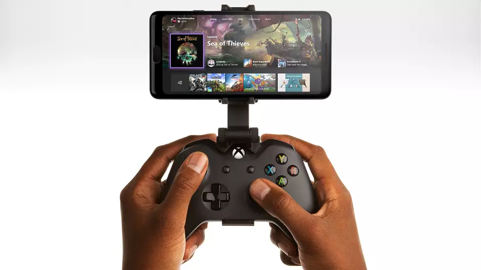 Пример работы Xbox Game Streaming  на смартфоне с Android