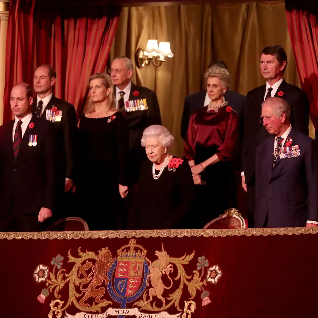 Королевская семья в Альберт-Холле