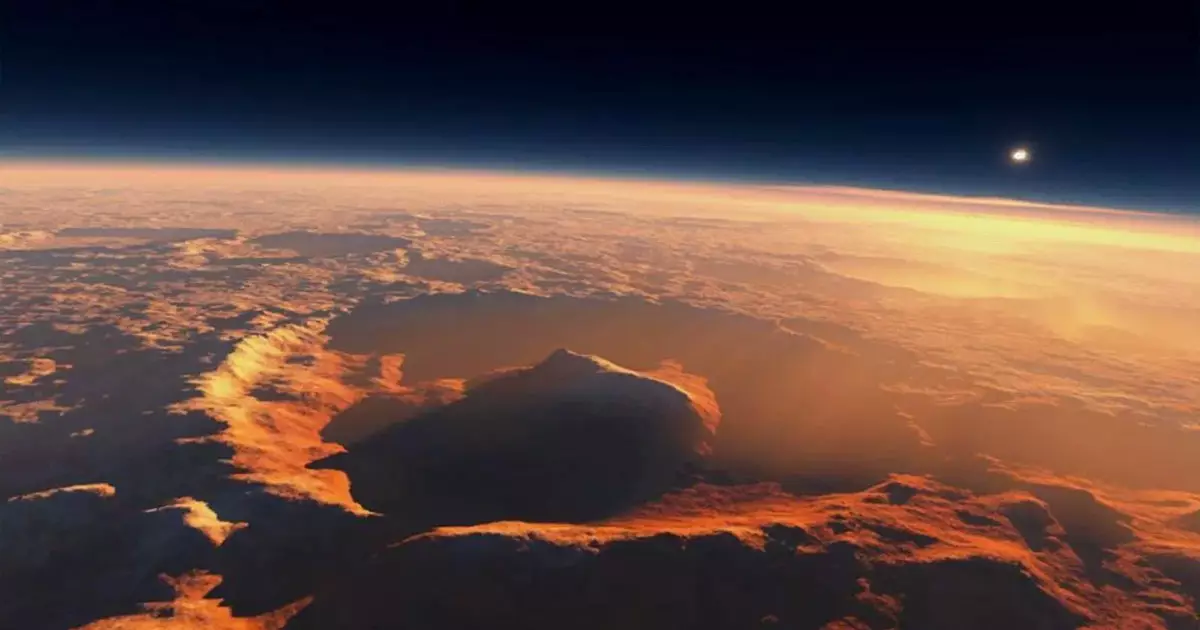 95% атмосферы Марса составляет двуокись углерода
