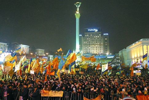 "Помаранчева революція" 2004 року. Фото: Григорій Салай