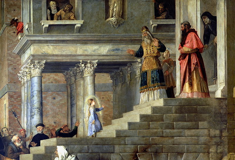 Введення Марії у храм (Тіціан)