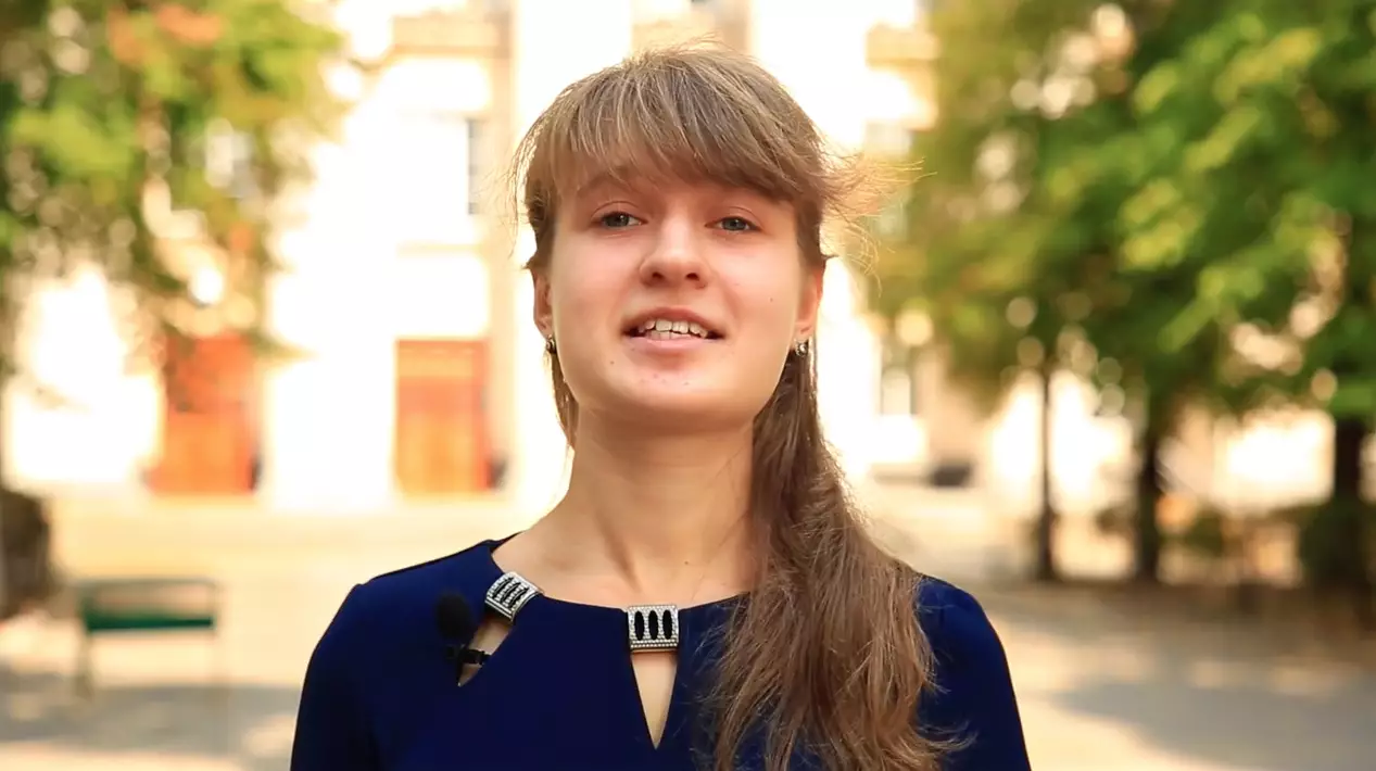 Студентка экономического университета – Юлия Степаненко