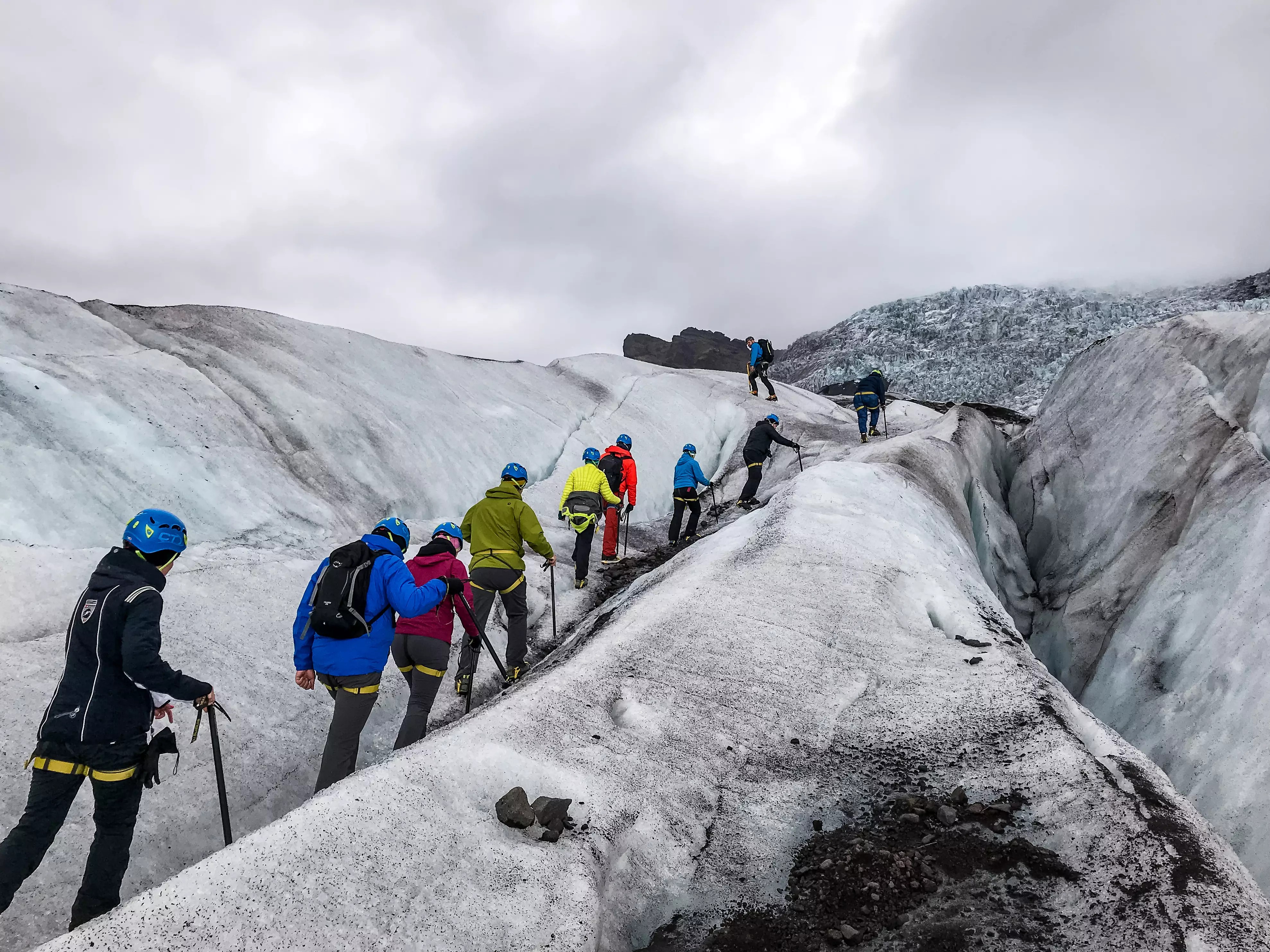 Восхождение на ледник