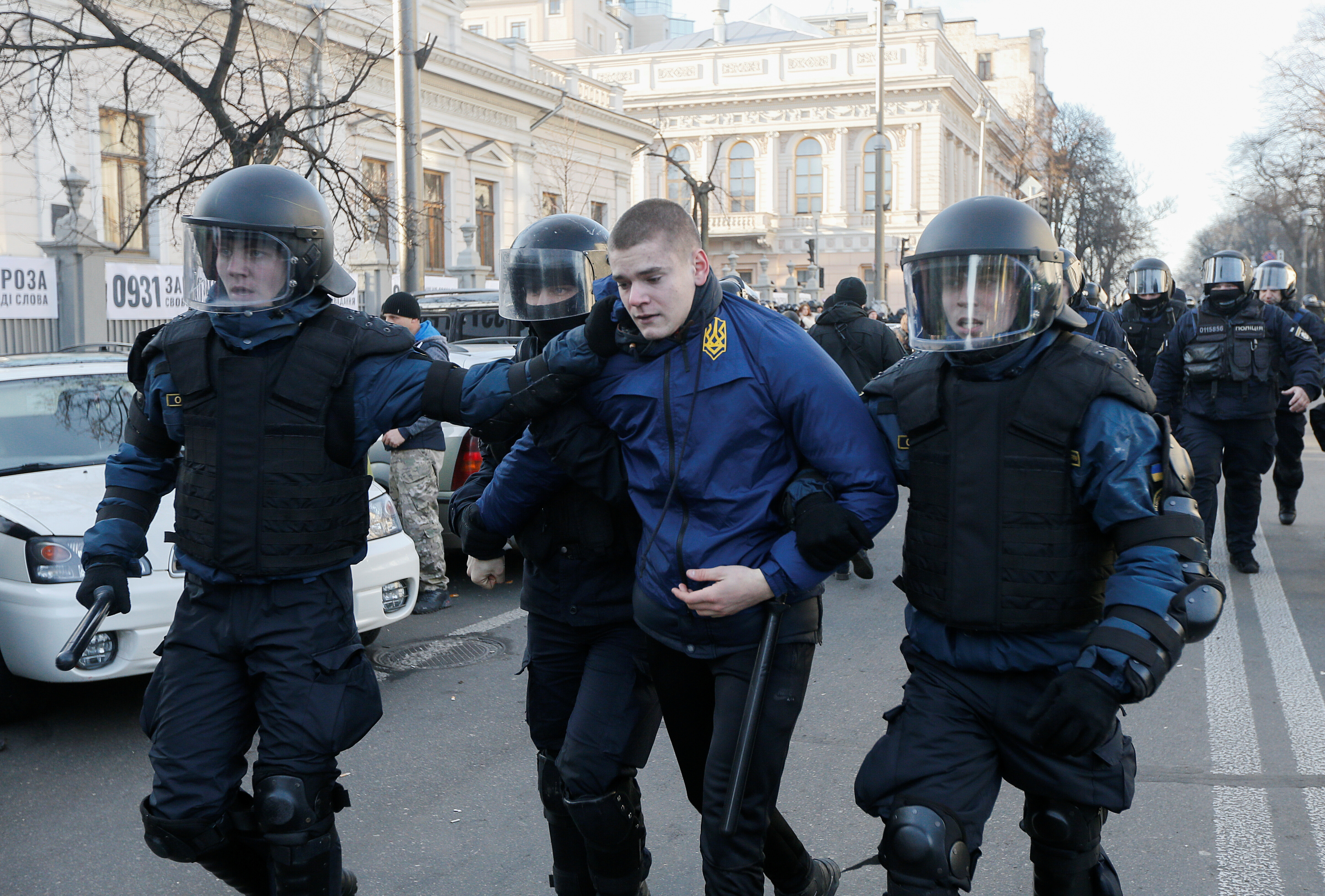 Разгон митинга в Киеве - фото и видео - новости Украины | Сегодня