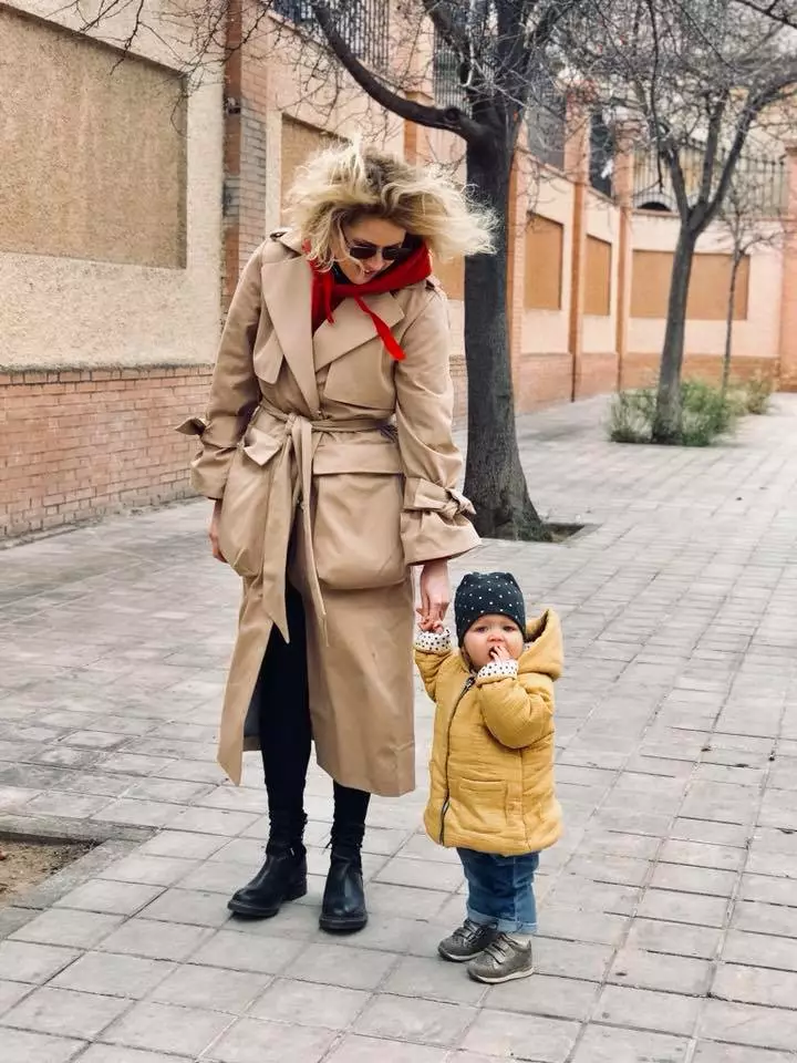 Наталка Денисенко с дочкой