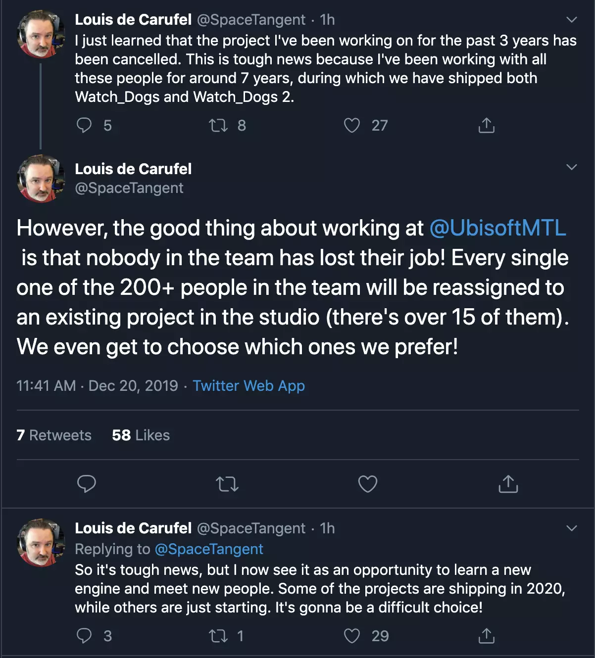 Пост дизайнера Ubisoft щодо закритого проекту