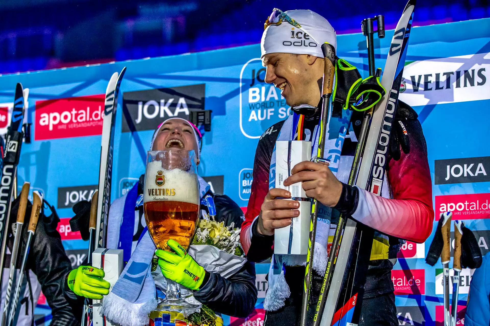 Норвежці – переможці Різдвяної гонки/Фото Biathlon auf Schalke