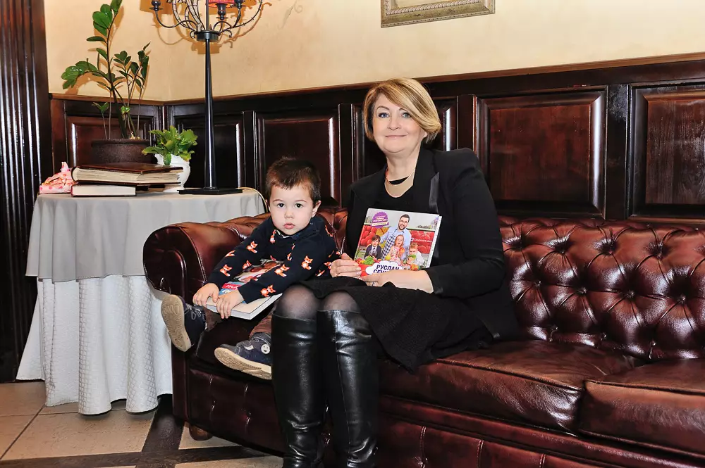 Ирина Данилевская с внуком