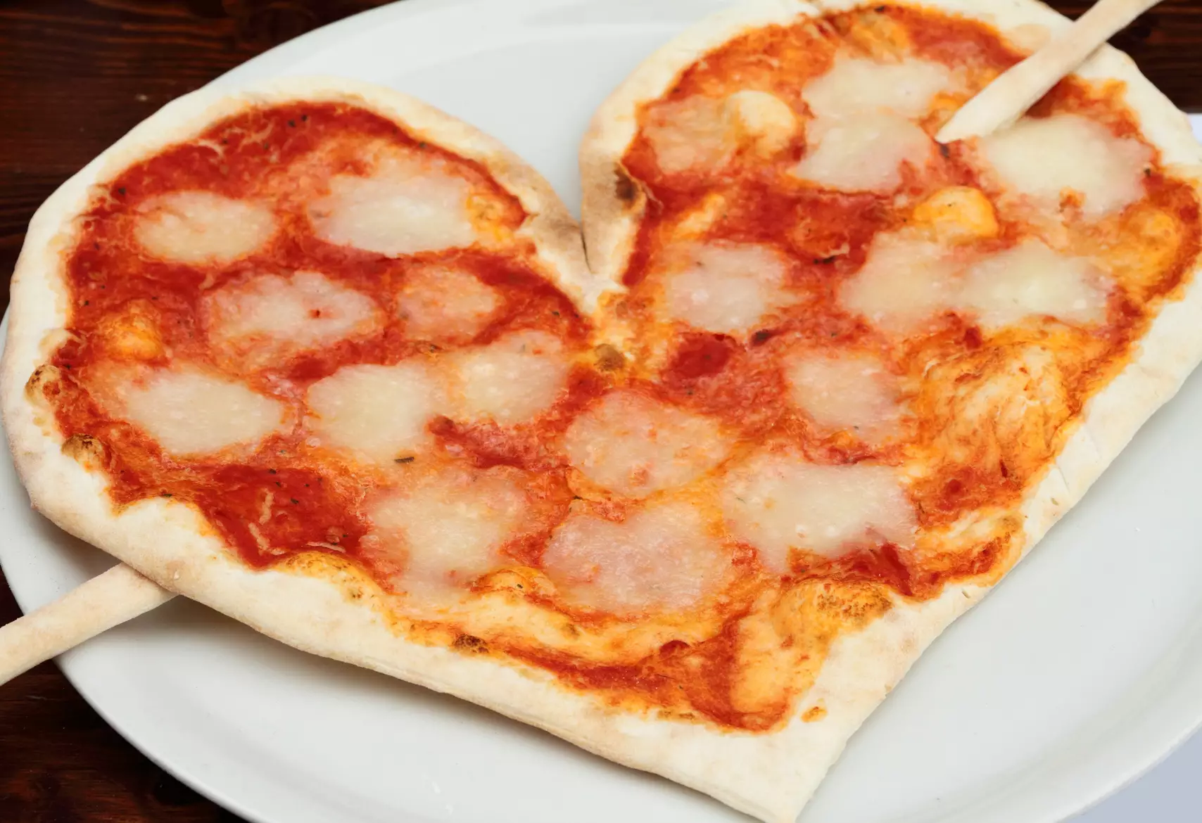 Піца на День святого Валентина