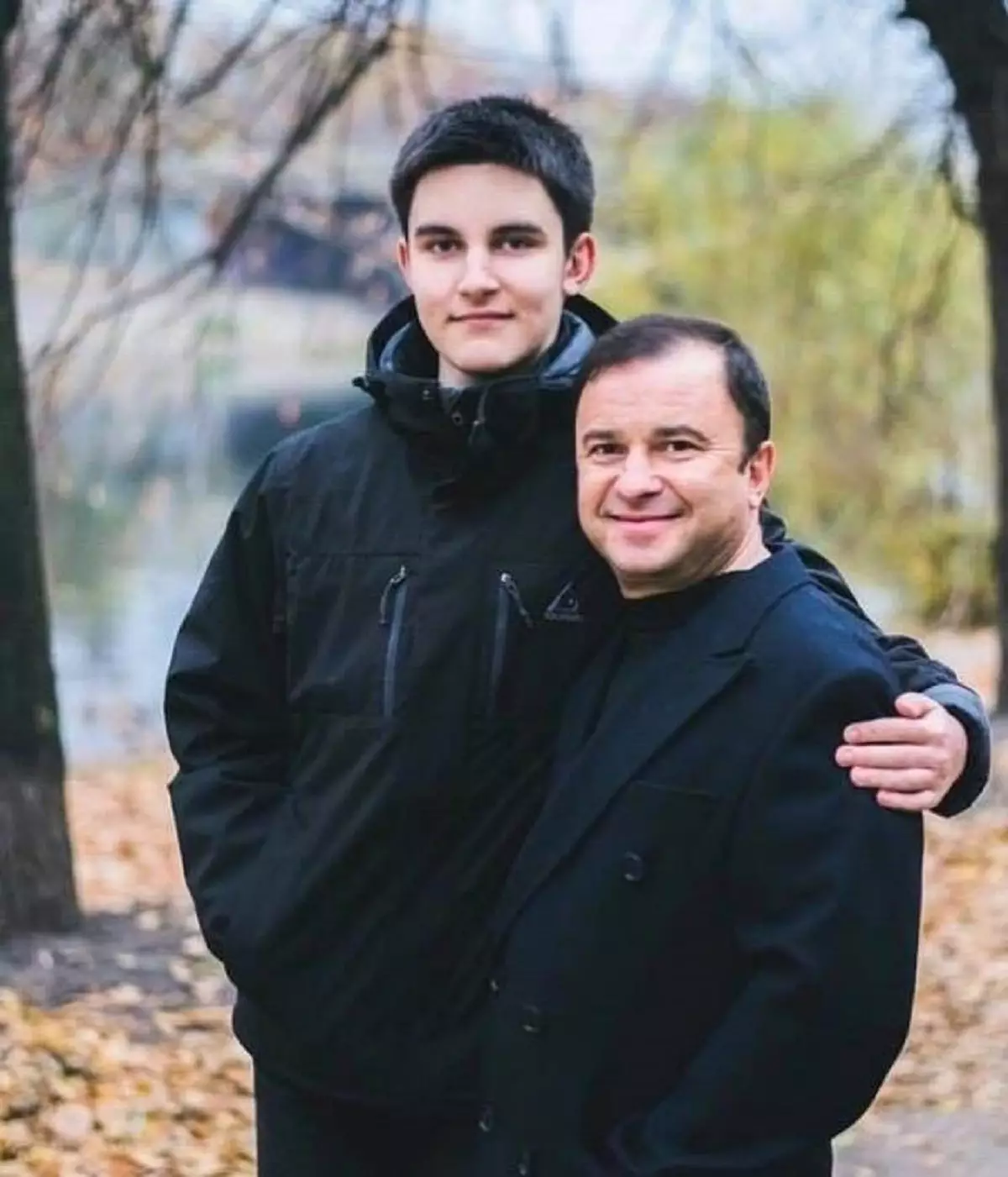 Віктор Павлик з молодшим сином